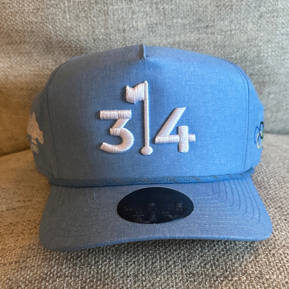 Blue 314 golf Cap